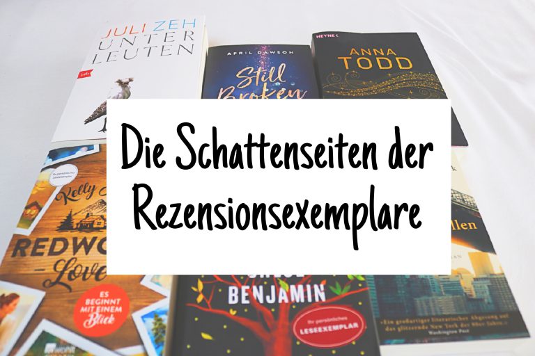 Beitragsbild "Die Schattenseiten der Rezensionsexemplare"