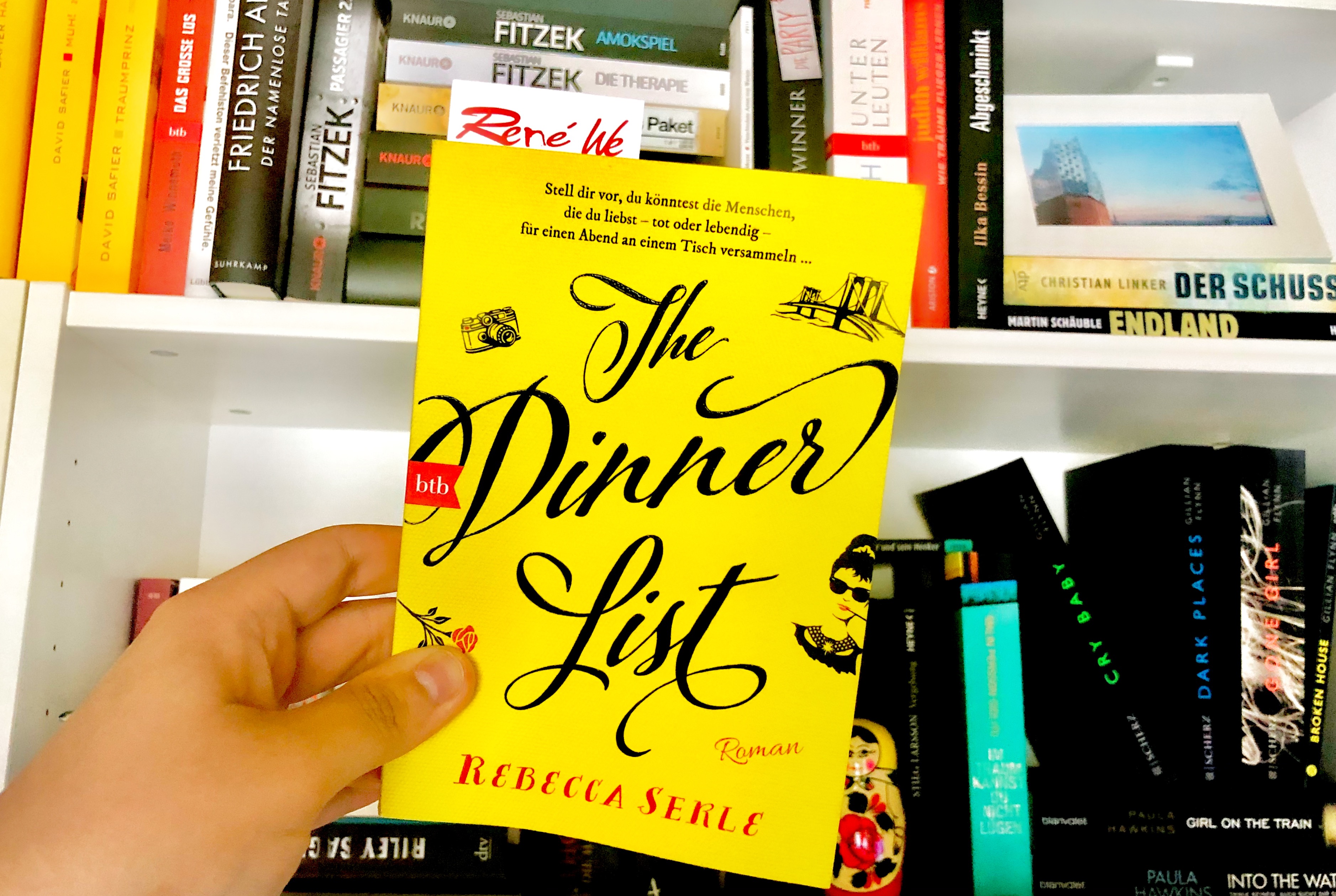 The Dinner List Rebecca Serle Rezension • René We